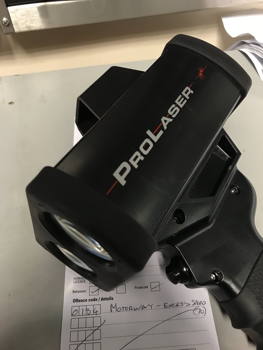 MPSSpecials's tweet photo. No, travelling at 87mph is not fast enough to outrun the speed of light. Or a police traffic car. #reported #ProLaser #WestRPT https://t.co/8uG4ohAd1t