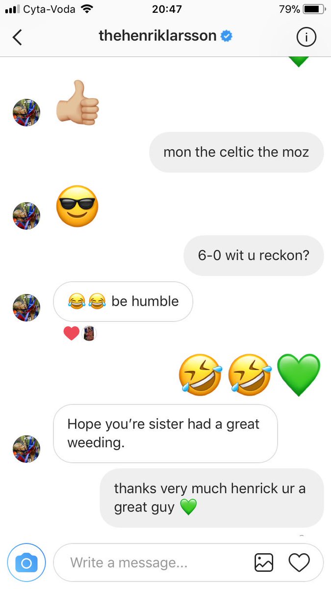 ok drunk me mails henrick larrson asking him to facetime me n now hes ma besto 💁🏼‍♀️🤣