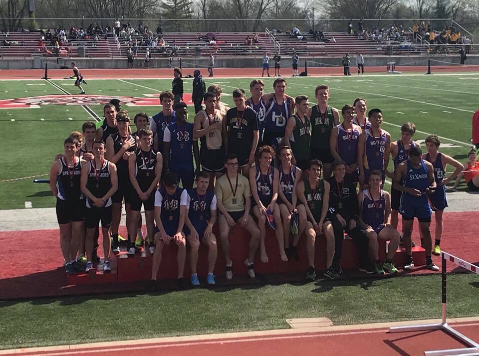 HDDistance's tweet photo. Distance boys took home 4 wins this week in the Distance Medley and 4x800 on Thursday and 1600/3200 on friday! https://t.co/SB1mhOh86O