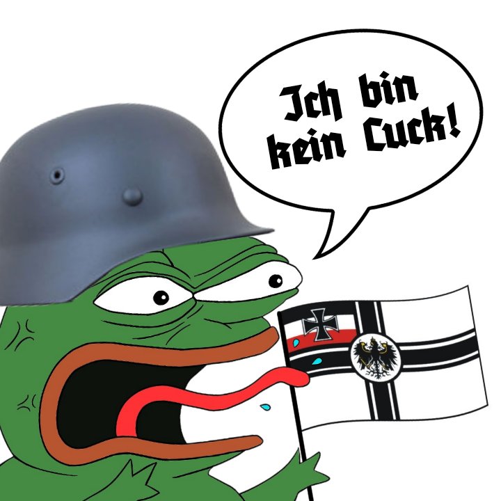 Deutscher_17's tweet photo. Pepe steht auf unserer Seite. Pepe ist Teil der #ReconquistaGermanica. 
#LiebeistRechts https://t.co/JAtSQTNq2x