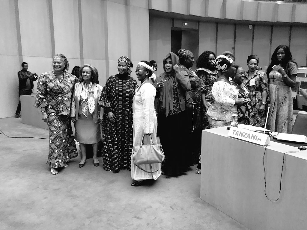 SahleWorkZewde's tweet photo. At 2nd @AWLNetwork, theme 'Women’s working together for the Africa We Want: from Commitment to Action'. Strong commitments, good progress &concrete outcome.@AWLNetwork
@phumzileunwomen @AUBinetaDiop #WomenTogether4Africa #AfricanWomenLeaders #AWLNetwork2018 @LMulamula https://t.co/c5fSxjI5Hr