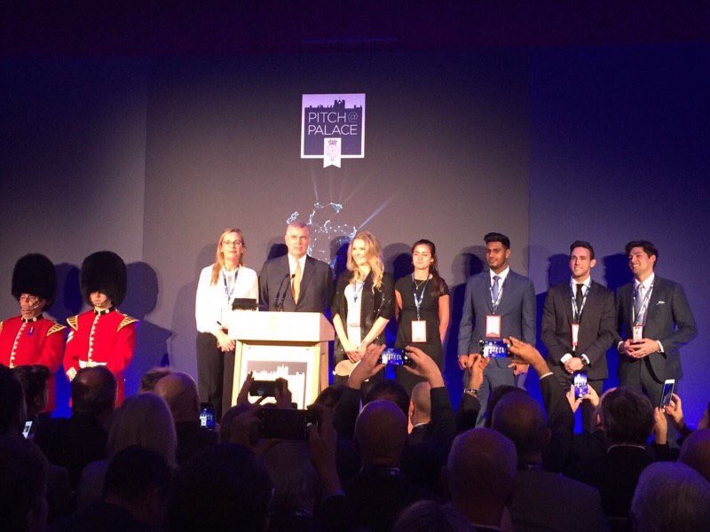 Incredible to win #pitchatpalace People’s Choice Award! Thank you to @TheDukeOfYork for an incredible evening, and to everyone that voted for us! ♥️🍾