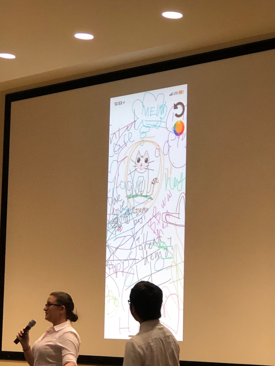 JenBenMartinez's tweet photo. Squiggle is a white board app that allows users to create collaborate doodles! #UTDemoDay https://t.co/rpTlmamrN2