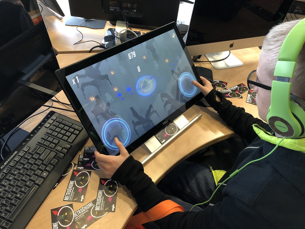MetroGnomeGame's tweet photo. Rockin’ in Rhythm at #ImagineRIT! https://t.co/XA7KeVh8FQ