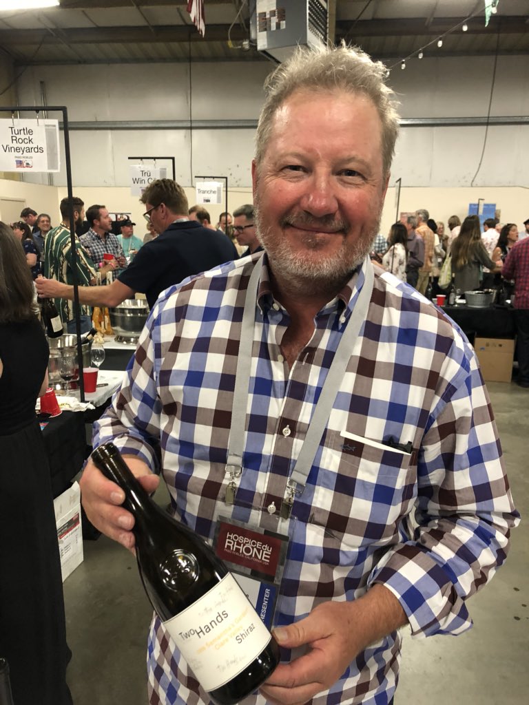 owenbargreen's tweet photo. Amazing first day at @HospiceduRhone #hdr18 #hospicedurhone #pasorobles #washingtonwineblog https://t.co/jkHv0HxNO5