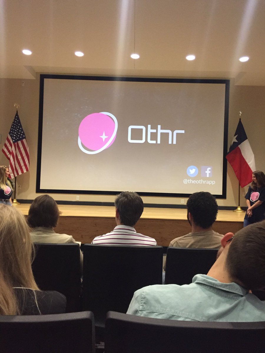 MayaLVela's tweet photo. .@theothrapp recommends sci-fi and fantasy books and movies to bibliophiles and nerds alike 📚🔮#UTDemoDay https://t.co/w9y8UgtIZr