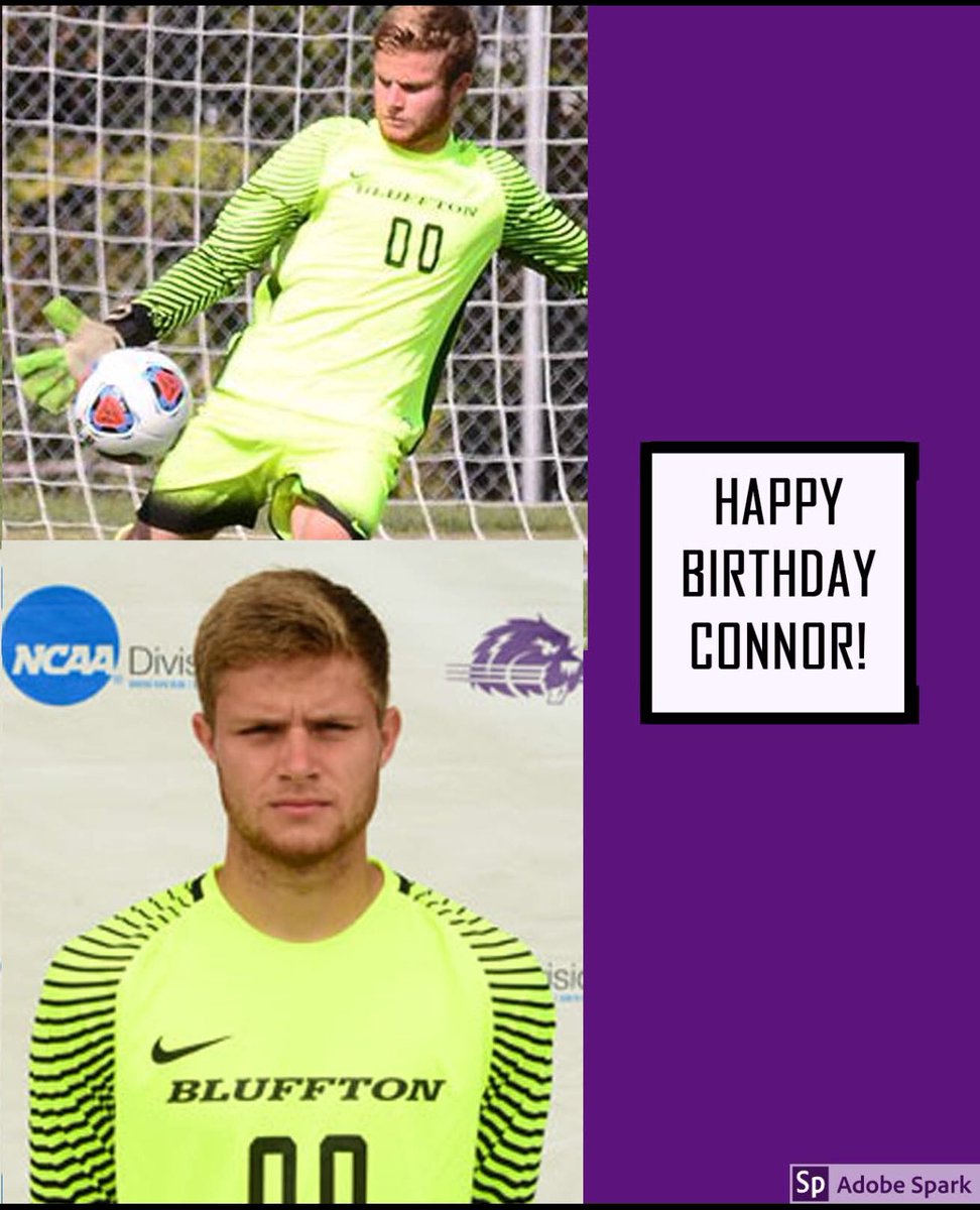 BlufftonMSOC's tweet photo. Happy birthday to freshman Connor Kaminicki. Get out there and catch that trophy fish! Good luck on finals! #blufftonsoccer #HBD https://t.co/ayEADkGVvl