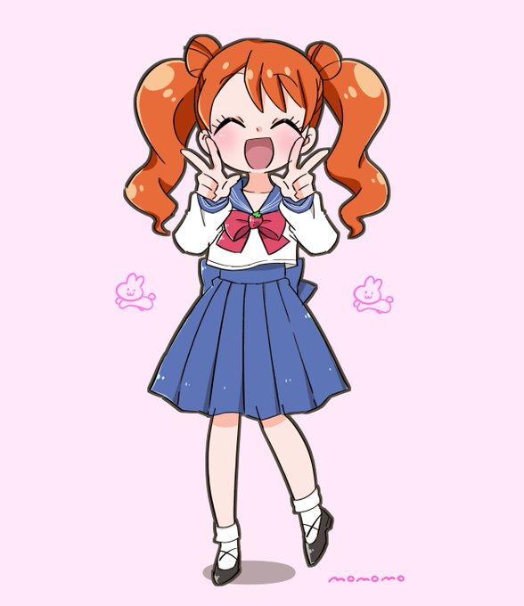 「オレンジ髪 学生服」のTwitter画像/イラスト(古い順)