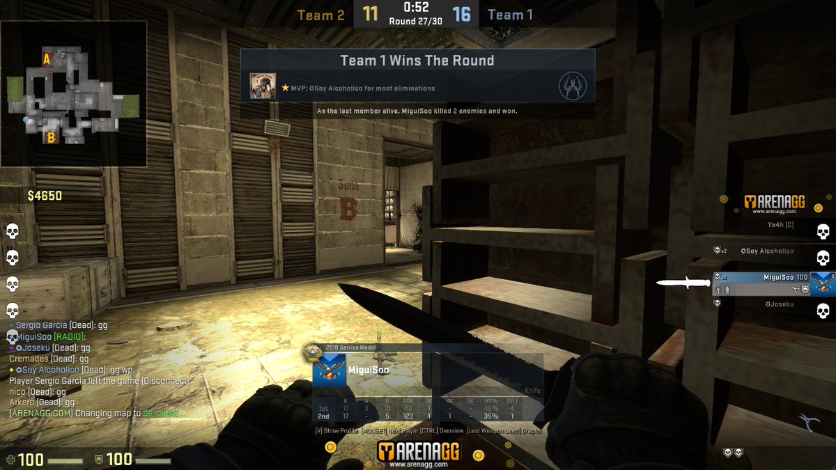 DaRk_TeaM_CSGO's tweet photo. VICTORIA de @DaRk_TeaM_CSGO vs @BloodySouls en Cache 16-11 en el torneo de @ArenaGGes .
Con esta final conseguimos 5/5 en este torneo .
#DaRkUp https://t.co/9MByfS1dRH