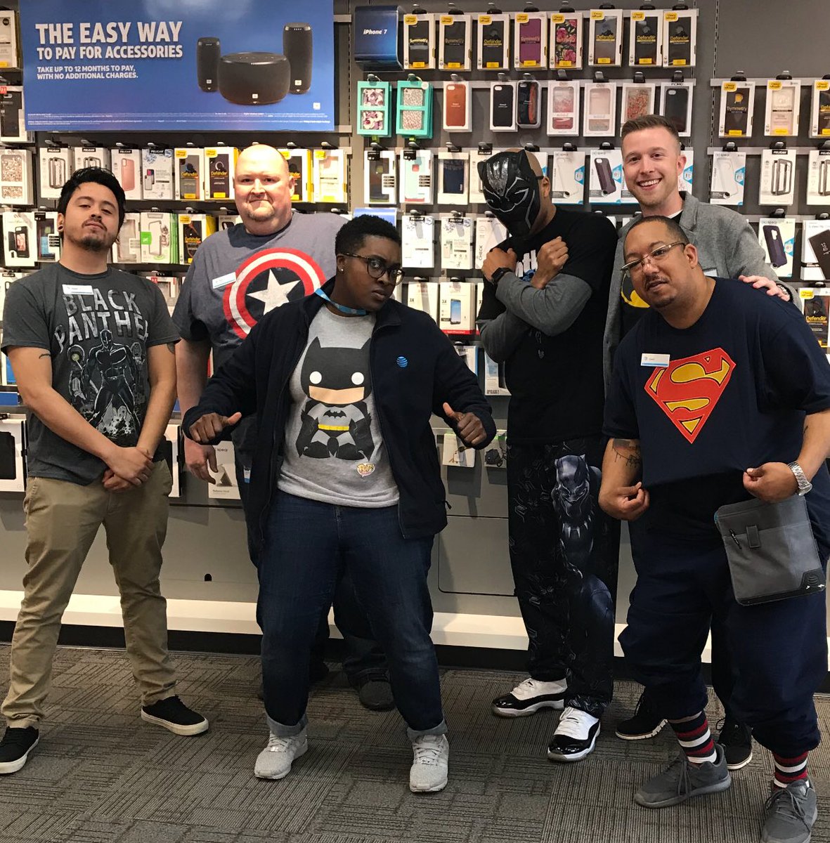 I appreciate a company that allows us to have SO MUCH FUN... while dominating our competitors!#LifeatATT #OHPA #superherotakeovER