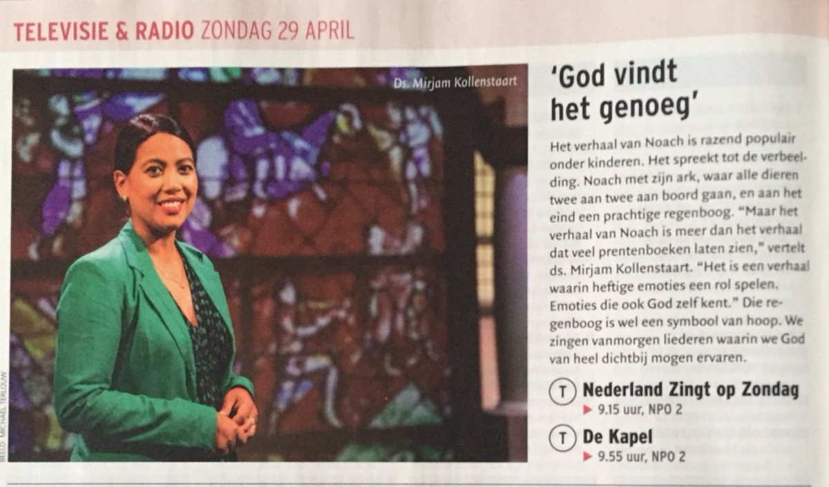 dsMirjam's tweet photo. Zondag 29/04 om 09h55 op @NPO2 - over de teleurstelling en gekwetstheid van God. #DeKapel @EOnl https://t.co/oIPpjjIv0X
