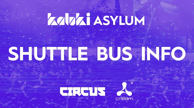 AsylumEvent's tweet image. IMPORTANT ASYLUM TRAVEL INFORMATION... 

Buses will be running from Part 1 at The Asylum, Newsham Park to Part 2 at The Arts Club, Liverpool City Centre and will start from 9:30pm until approximately 12am. 

Tokens for the bus can be purchased from inside the venue.