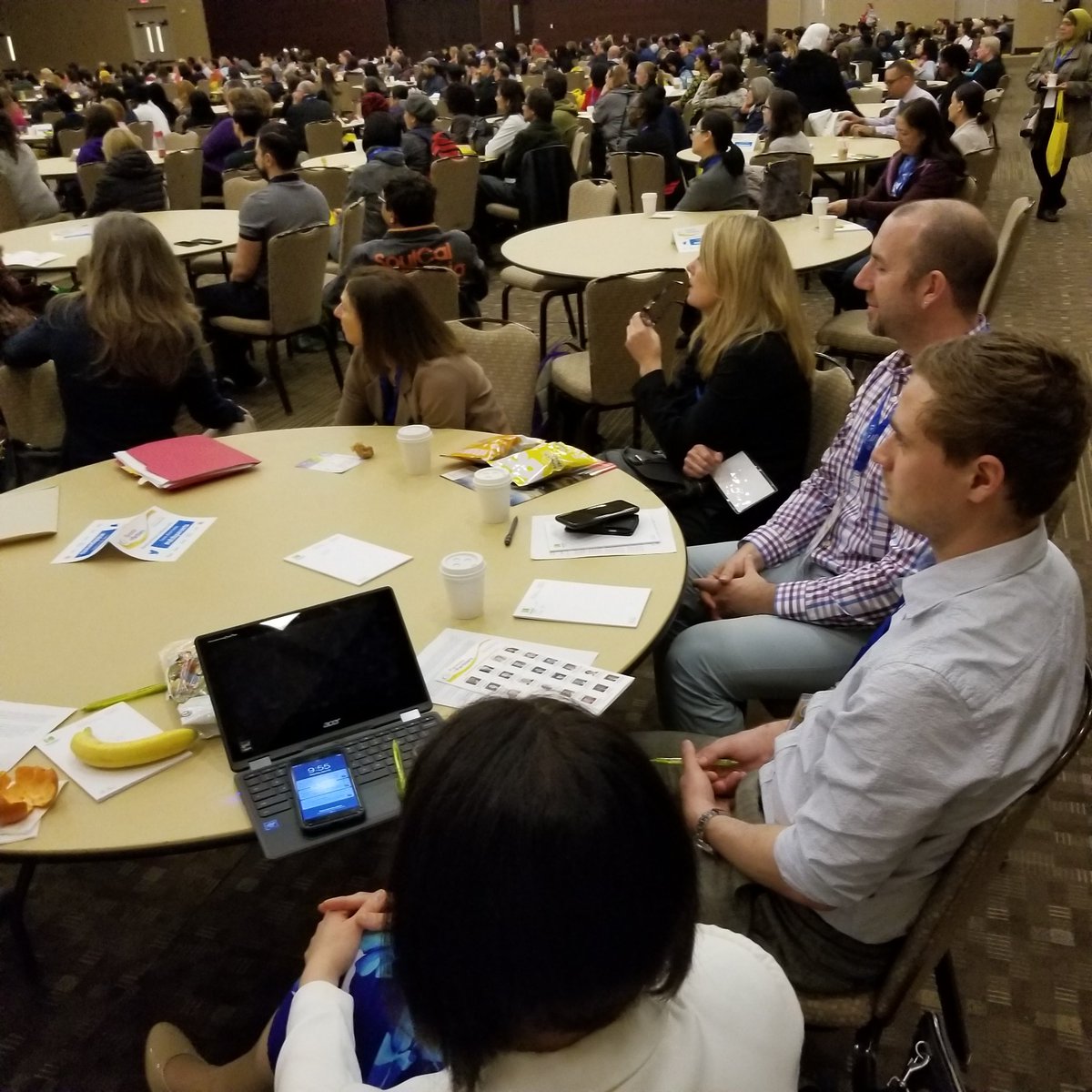 LoriMoore674's tweet image. Special education team listening to the @unstoppabletrac @tdsb #tdsbparents