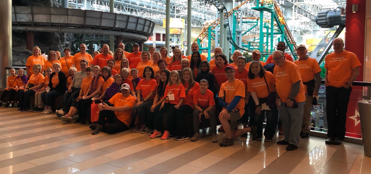 Thomson Reuters supporting Gigstad’s Miracles at the March for Babies at MoA. It matters to our people so it matters to us! #workingatTR