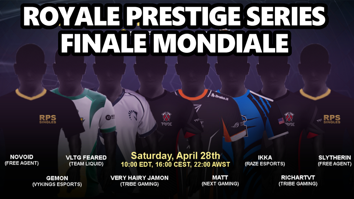 On se retrouve pour la finale mondiale des Royale Prestige Series sur ma chaine dans un arbre à élimination directe de qualité :) youtube.com/watch?v=BQFjqp… <a href="/RPSsingles/">RPS Singles</a>