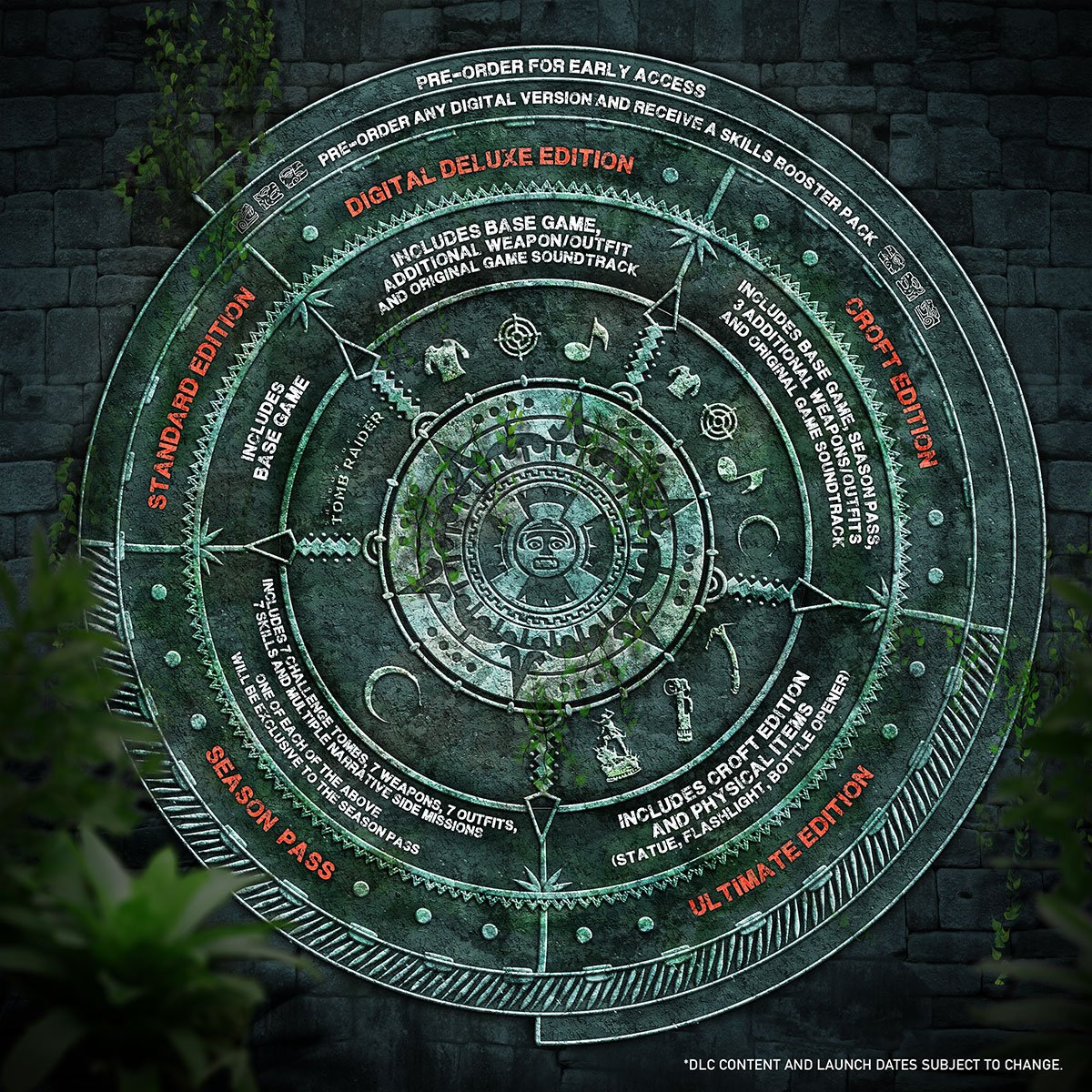 tombraider's tweet photo. Fans who pre-order special editions of Shadow of the #TombRaider will receive 48 hours of early access to the game! Early access comes with the Digital Deluxe, Croft Edition, and the Ultimate Edition. Learn more on https://t.co/flnuVP94QH! https://t.co/6RXj5m4dbT