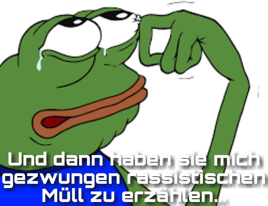 FrankMuerkens's tweet photo. Lange Zeit wurde Pepe der Frosch von den Nazis gefangen gehalten und für ihre Schandhaften Memes benutzt. Gestern ist es uns mit vereinten Kräften gelungen (u.a. SCHLÜSSELDIENST) ihn zu befreien.
Begrüßt ihn nun in Freiheit. #FreePepe https://t.co/PUd2vqkwJ8