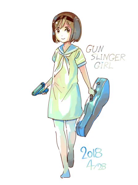 らくがきヘンリエッタ(GUNSLINGER GIRL) 