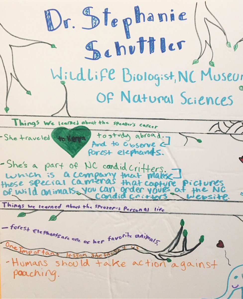 FancyScientist's tweet photo. I'm so happy to be speaking to K-12 students at #TriSciTech at @naturalsciences! The theme of our talks is diversity in STEM, emphasizing women and minorities in science. Also check out the AMAZING poster the girls in science made about me. https://t.co/iqRBCOcRdG