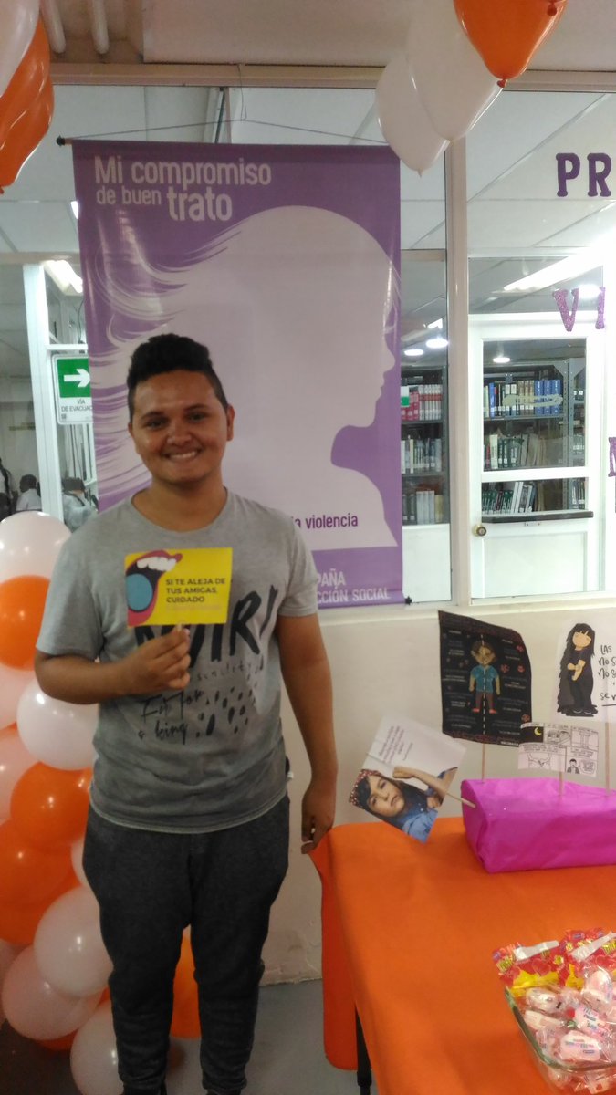 kathe_pacheco's tweet photo. Nuevas #masculinidad le dicen No a la violencia hacia la #Mujer @uninunez #ProyeccSocCurnBaq #SemanadelaSalud https://t.co/a5v5CBIFFX