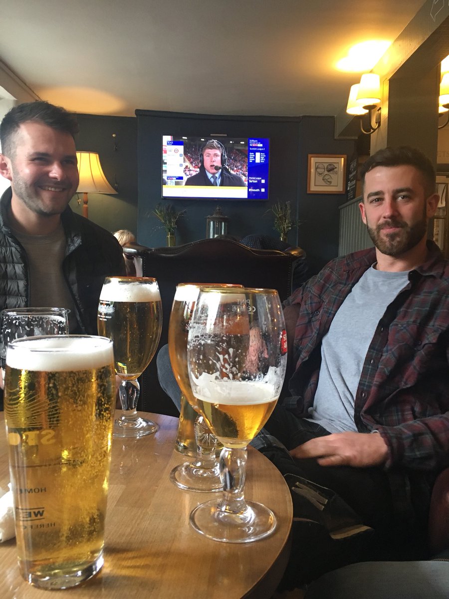 PrestburyRovers's tweet photo. Soccer Saturdays with the boys #AlreadyPromoted #DidntNeedThePoints #DidHePunchTheRef https://t.co/I0oU2vF9Hh