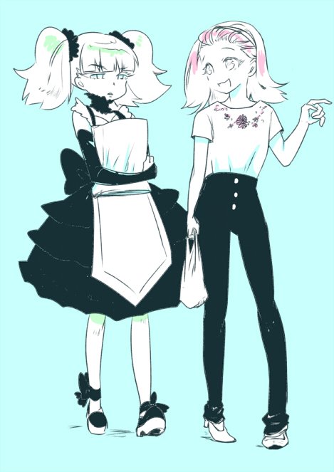 「ビブペコいいぞ・・・」|＜ろぬまのイラスト