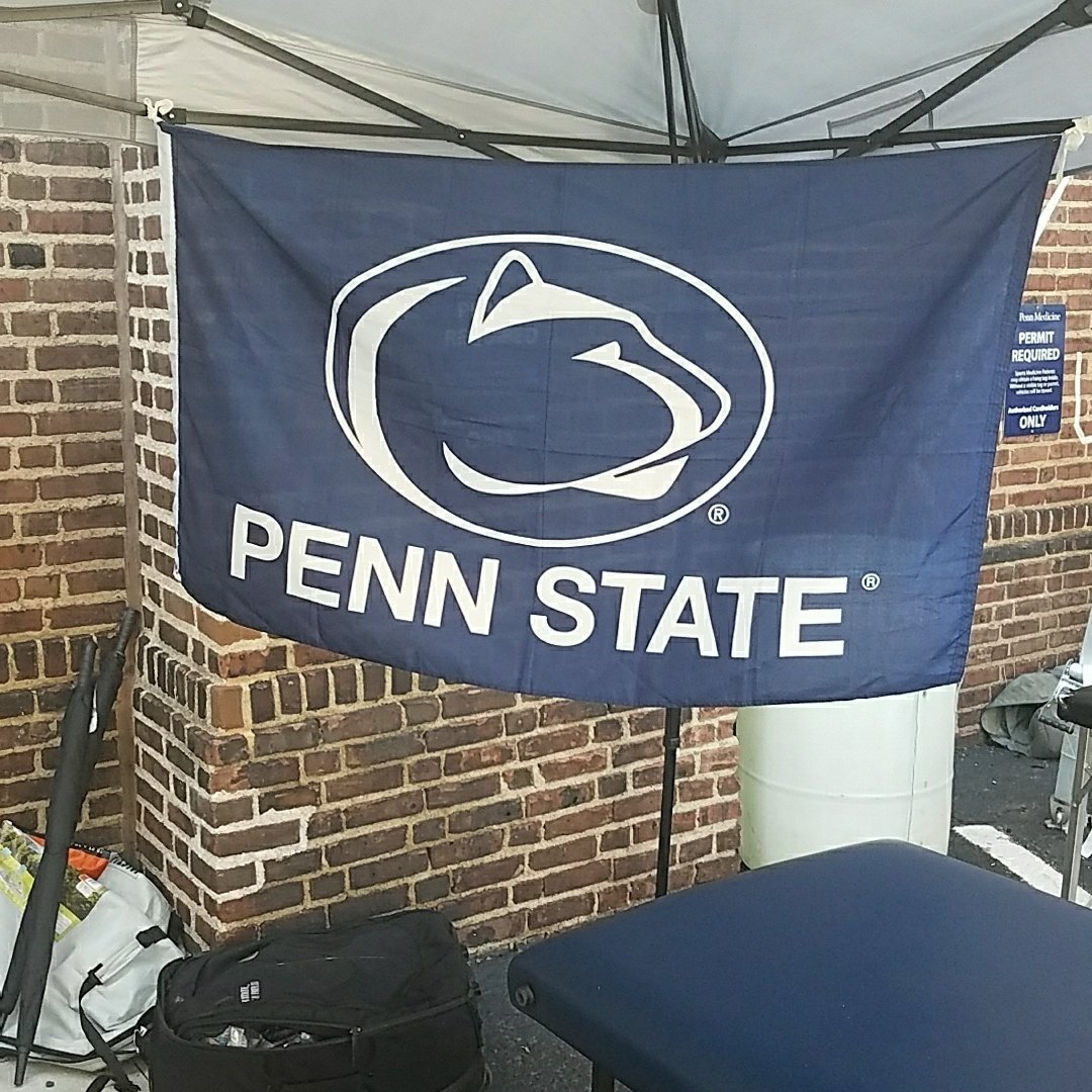 TrainerMikePSU's tweet photo. Another day feeding the 'Positive Wolf'..... Let's Go @PennStateTFXC Day 3!!! #WeAre #Top5Day https://t.co/22wvO3wz56