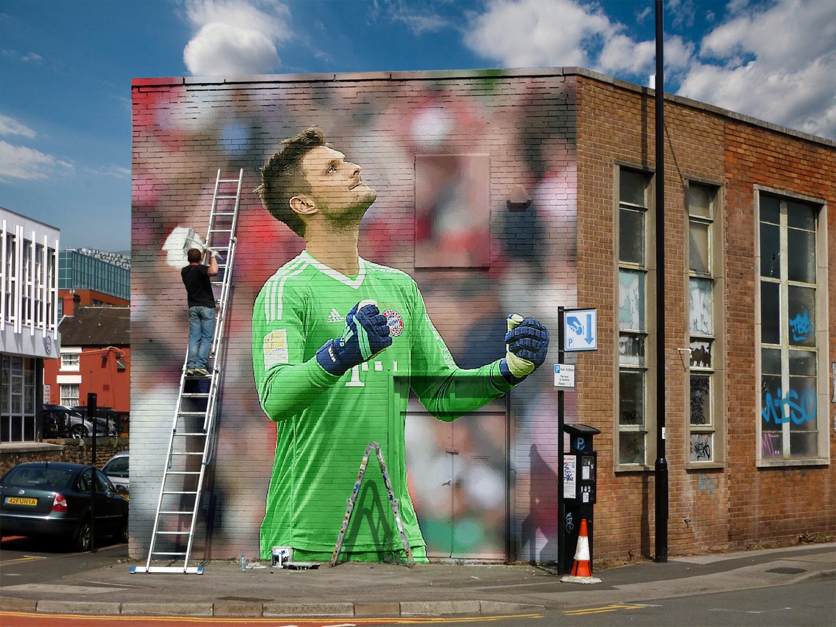 FCBayern's tweet photo. #SvenTheWall https://t.co/H3j3BVvqLA