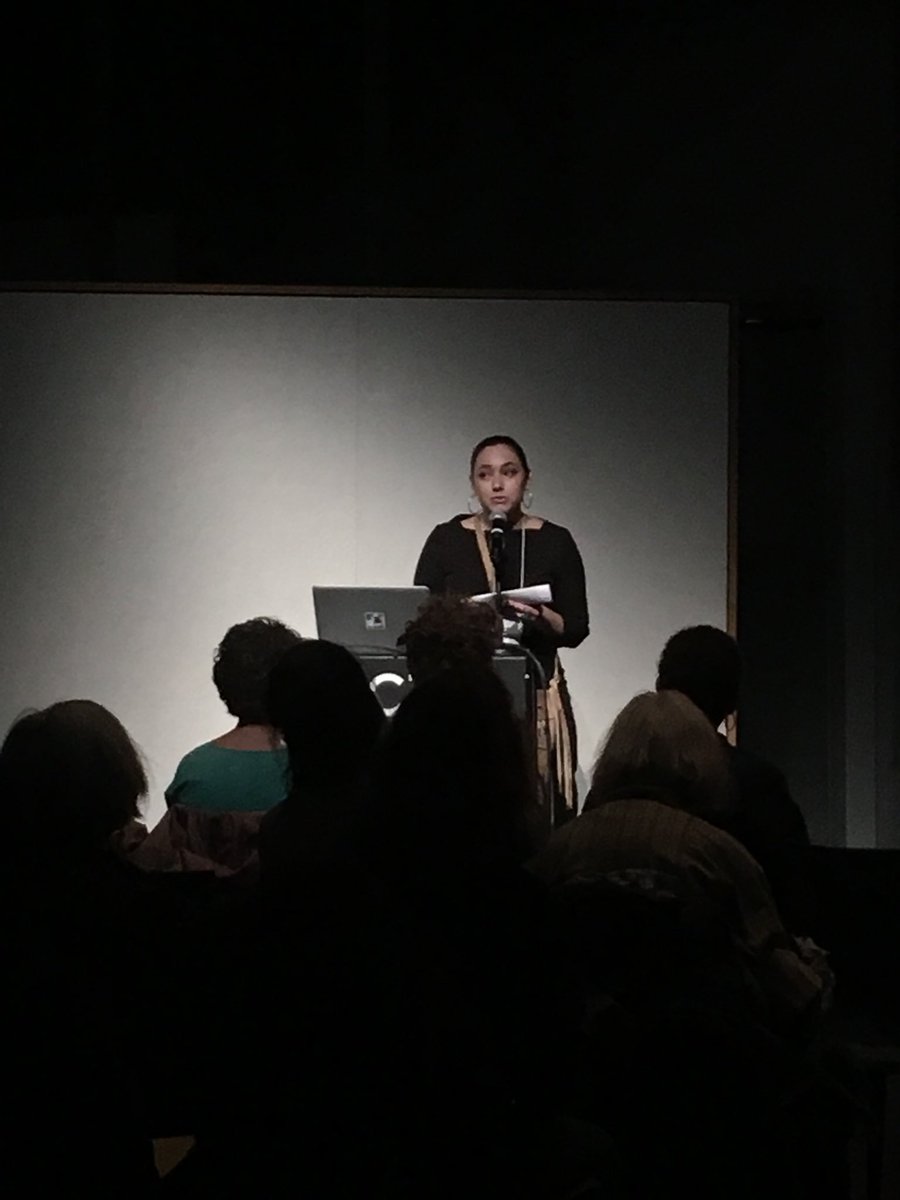 ACTMIT's tweet photo. Day 2 of the Zooetics+ Symposium has begun with an opening protocol by Suzanne Kite. #zooetics https://t.co/I9tGILSiOb