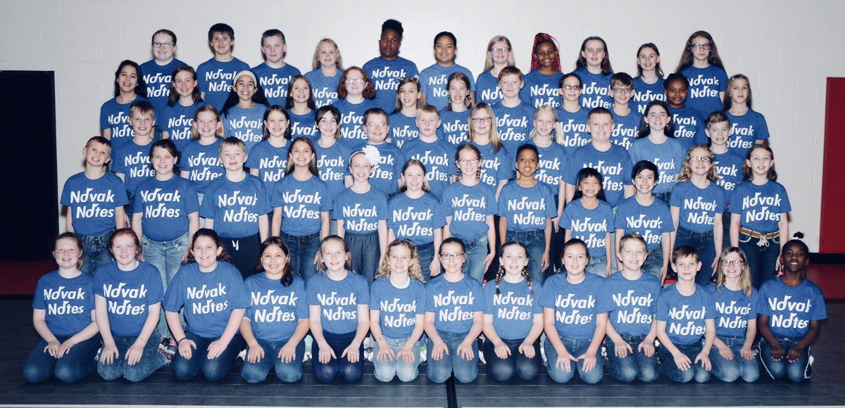 Novakelem's tweet photo. A job well done last night by the Novak Notes where they performed at Voxman Concert Hall at the U of I #novakpride #novakproud https://t.co/5tz200wOmg