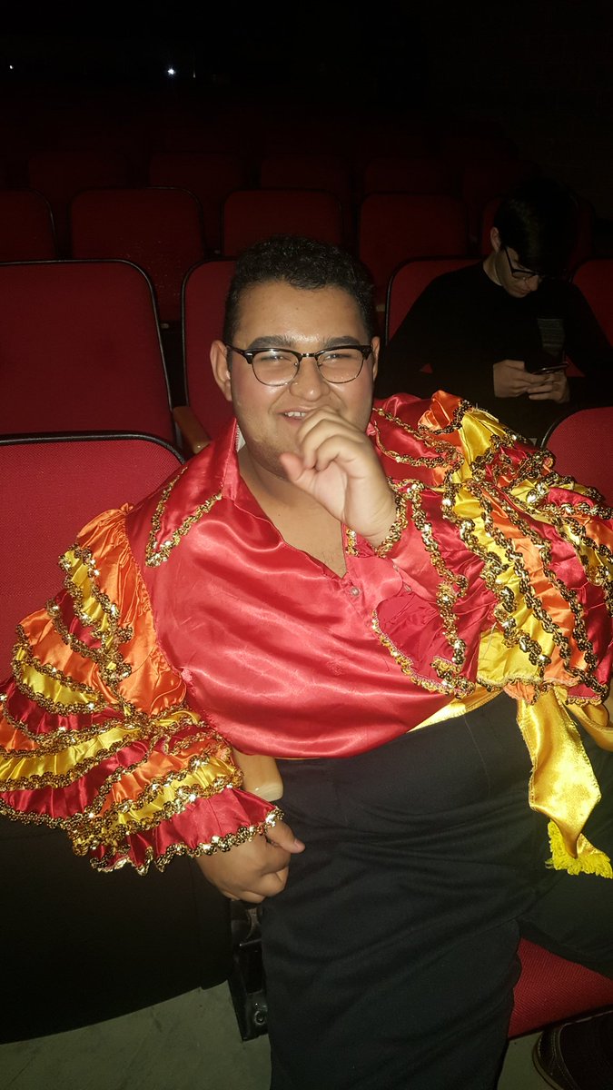 Troupe7260's tweet photo. Hmmm.... What is it Efraine wants? .... You to stop by to see him dancing in Guys and Dolls. Tonight at 7 at The Center for The Arts! #GuysandDolls18 https://t.co/Z7cYUmCwRz