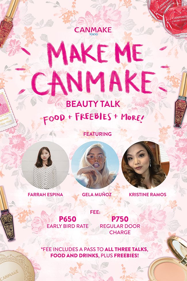 thegelabeef's tweet photo. CANMAKEโs packaging is still the cutest after all these years! ๐๐ Also, Iโm excited to share w/ you all that Iโm part of the #MakeMeCanmake Beauty Talk on May 19! Iโll be sharing my go-to makeup products+tips! Check out @canmakeph for all the deets & I hope to see you there! ๐ https://t.co/IXlOrSvkwE