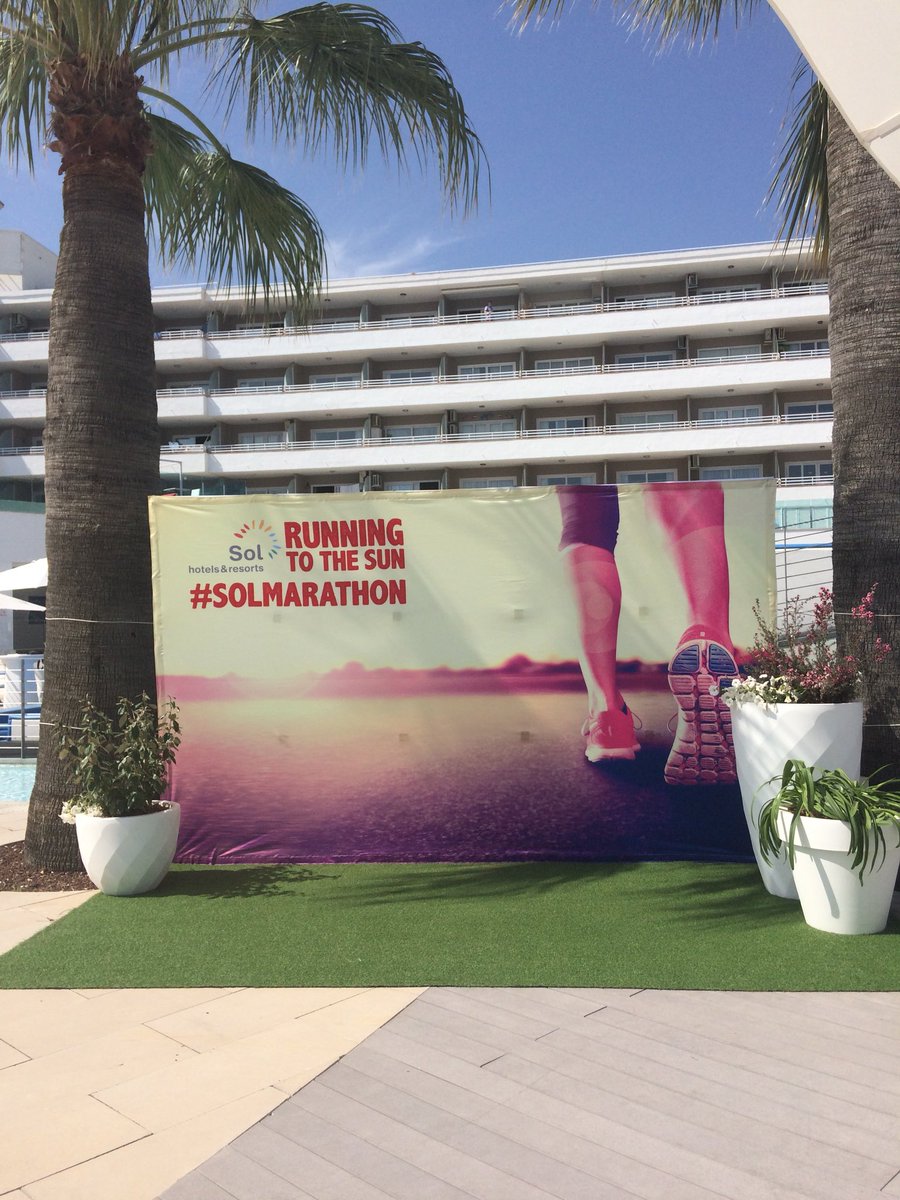 NCovas's tweet photo. Empieza la cuenta atrás🏃🏼‍♀️ #SolMarathon @SolWaveHouse https://t.co/jNDLjzzDsW