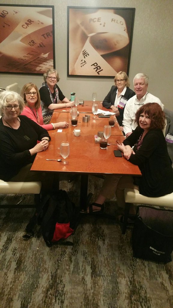 Corstrata's tweet photo. Corstrata's leadership team and clinical advisory board members brainstorming over breakfast at #SAWCSpring2018 #SAWCSpring 
Missing Harriett Loehne and  @JEbberwein #Telehealth #WoundCare #Ostomy #MHealth https://t.co/JZUQf1bzV5