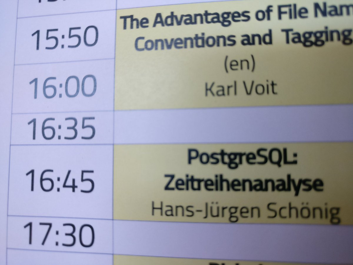 postgresql_007's tweet image. #linuxtage in #graz ... Looking forward to meeting folks at my talk.