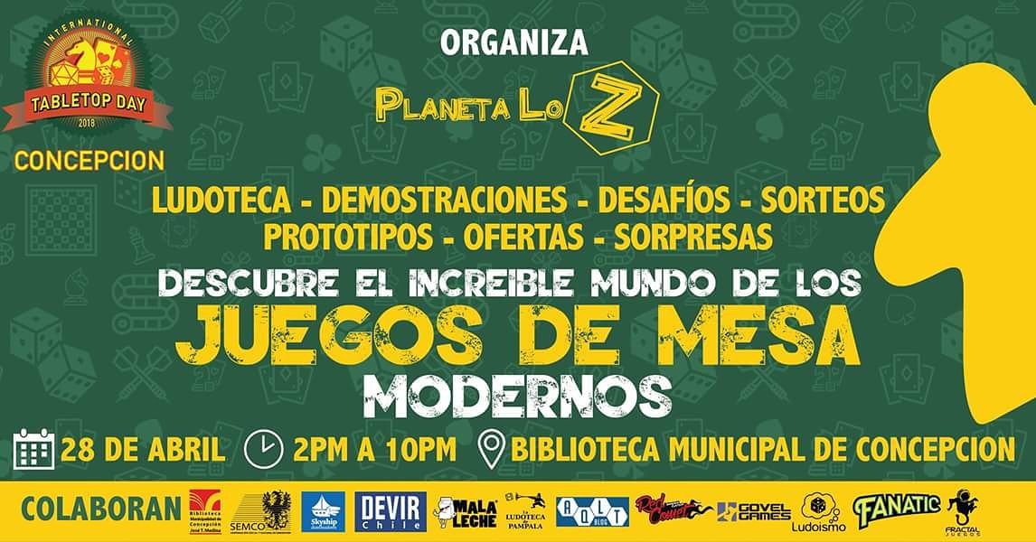 quehayenconce's tweet photo. #QueHayEnConceHoy
Día Internacional de los Juegos de Mesa
Sabado 28 de Abril de 14:00 hrs a 22:00 hrs
En la Biblioteca Municipal Victor Lamas 615
Entrada $1.000 por persona
Niños de 12 años o menos $500 https://t.co/fupteDcuS8