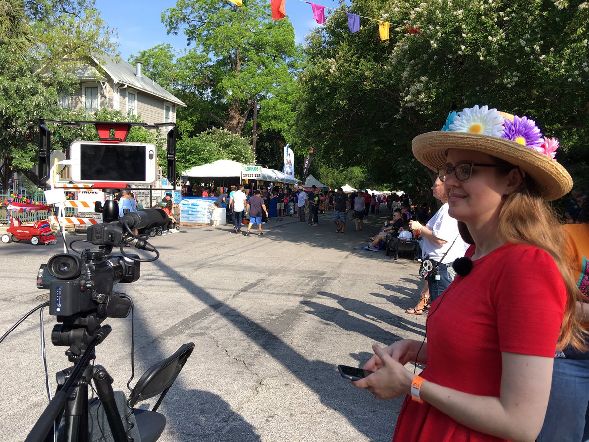 SMCSA's tweet photo. We're about to go live! #kwfair #kwfair2018 https://t.co/xecq2SRXHU