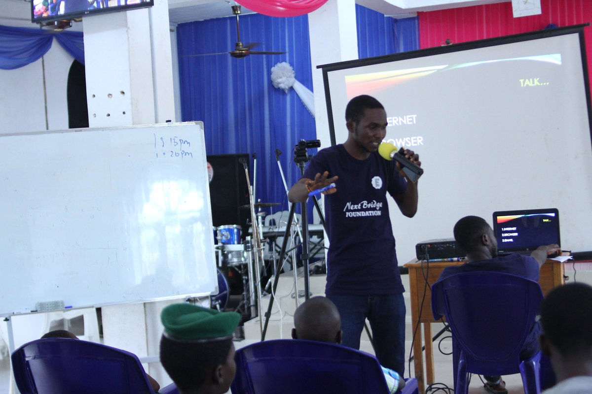 NextBFoundation's tweet photo. One of the facilitators - @Omojowotaiye teaching participants at NextBridge Foundation Soft Skills Training on Saturday 21st October, 2017 at LOCFA Center, Awoyaya, Lagos State.

#Youth #Young #Empowerment #Softskills #Entrepreneurship #NGO #SDGs #UN https://t.co/VbyblCE5iI