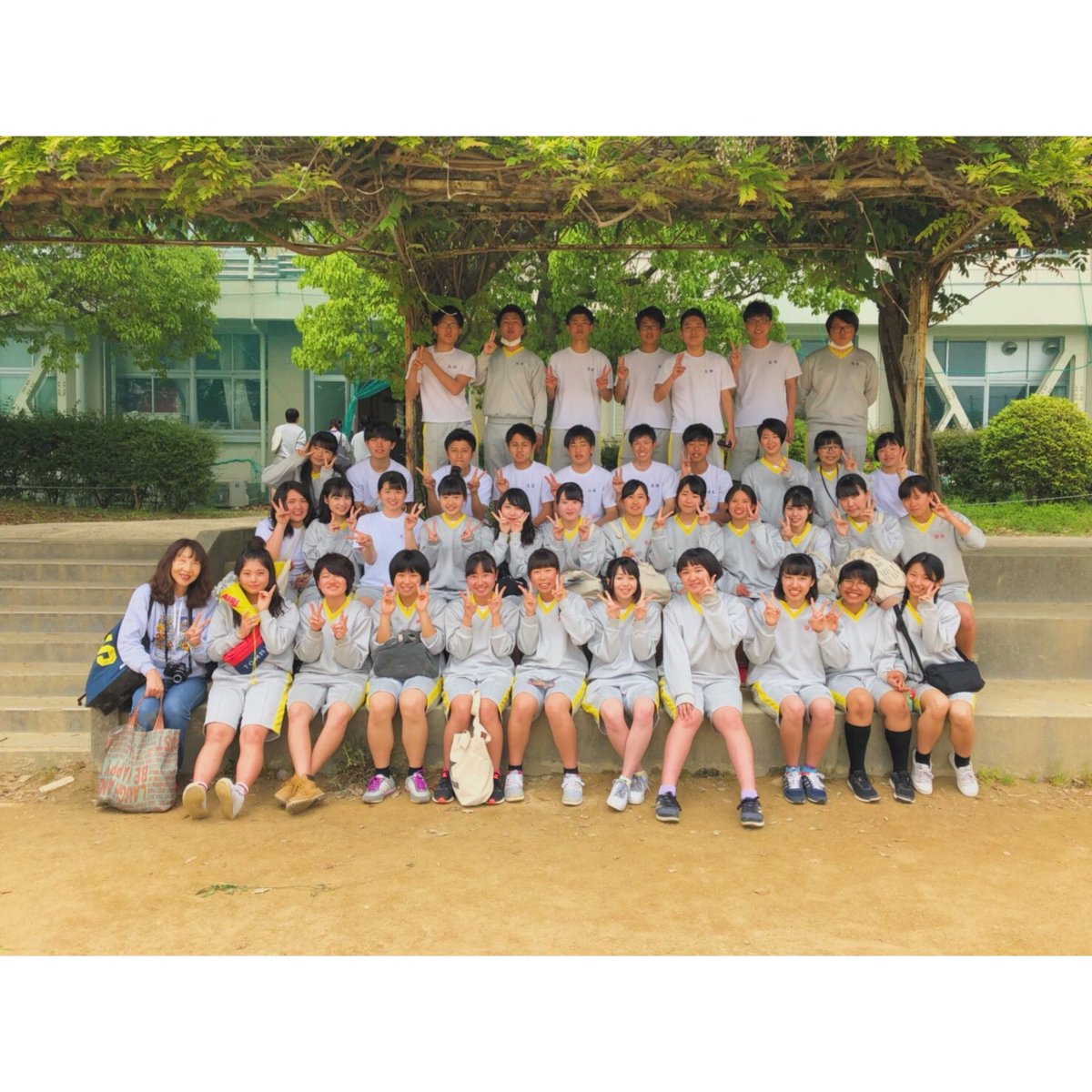 03__kkk's tweet photo. （ 0427 ラストペナント ）🏐🌈

みんな最高にかっこよかった ！！🌞♡
全然写真ないのが残念やけど、
次は体育大会に向けて
いっぱいがんばっていこう 〜 ✊🏻🔥 https://t.co/paKd1xMZgd