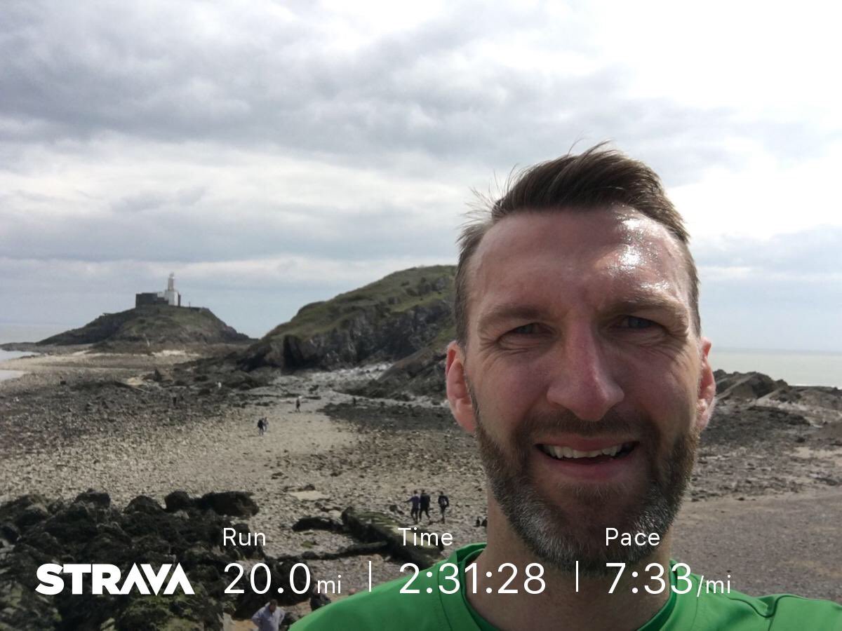 gwparry79's tweet photo. Last 20miler before Liverpool 😬👍🏻
#trainingmiles #3weeks2go #UKSepsisTrust #liverpoolmarathon2018
https://t.co/0tetN2RXAb 
Check out my run on Strava.
https://t.co/iONk4aDxDP https://t.co/uRuQ6OJLo0