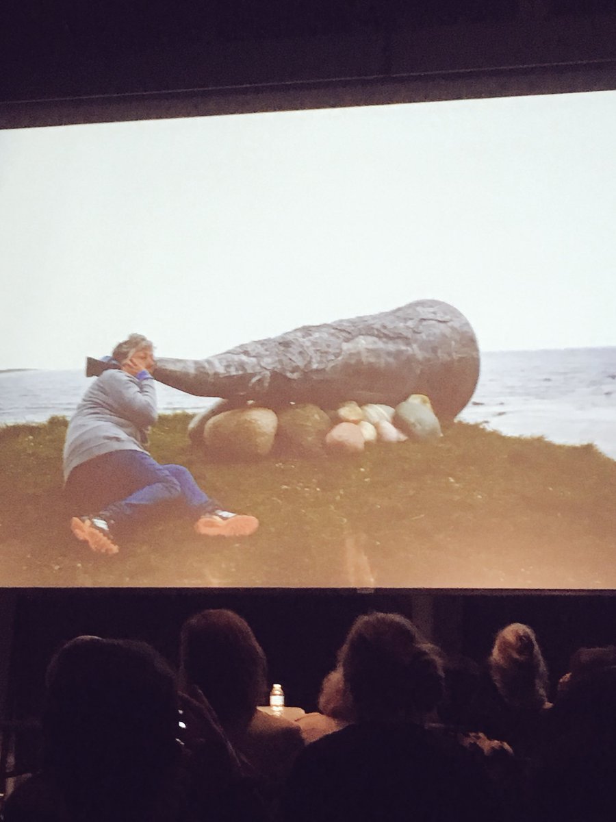 ACTMIT's tweet photo. Rebecca Belmore’s “Wave Sound” requires us to listen to what is outside of our bodies, to listen to what is actually there, to let the reverberations do their work. #zooetics https://t.co/1ZXpVDHWph