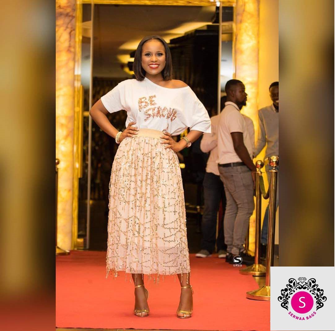 hubghlive's tweet photo. Wow! @berlamundi Spotted In A  @serwaabags (tom ford gold straps) Shoes At The #EventGuideMagazine April Edition Unveiling Last Night....
#SerwaaBags ........ 'Nothing But The Best' ............ https://t.co/muHW3rvYYl