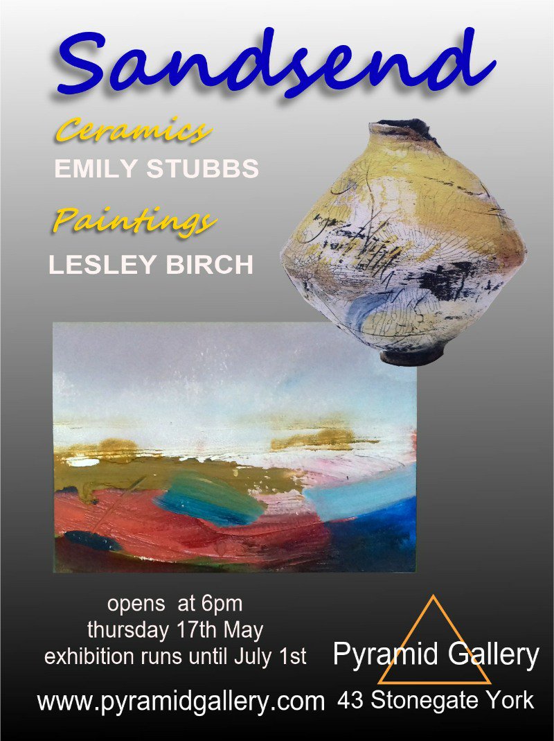pyramidgallery's tweet photo. Our latest Newsletter - read it here and click a link to get your free subscription to receive it regularly. Sandsend exhibition with @lesleyBirch  and Emily Stubbs.  And introducing   DINNY POCOCK and jeweller GAIL KLEVAN @gailklevan on our website https://t.co/EnsyRL1tpl https://t.co/plyI2IuMIL
