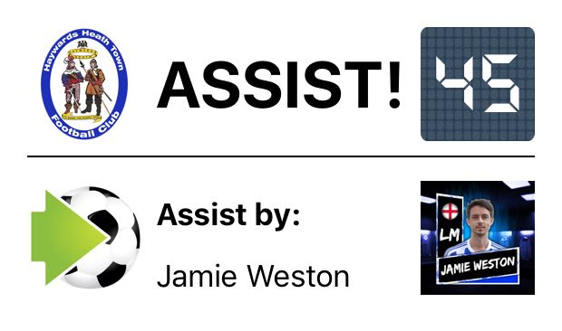 HHTFC's tweet photo. Assist - Jamie Weston (45') - Great corner in @HHTFC 3-0 CCFC : #scflprem #ClubApp https://t.co/jJNPejCHrf