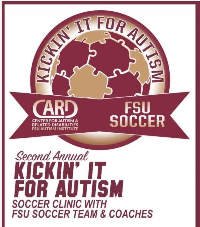 syd_fsu's tweet photo. RT to spread awareness about this incredible event #Kickin4Autism #CARD https://t.co/EfJz2TPqOS