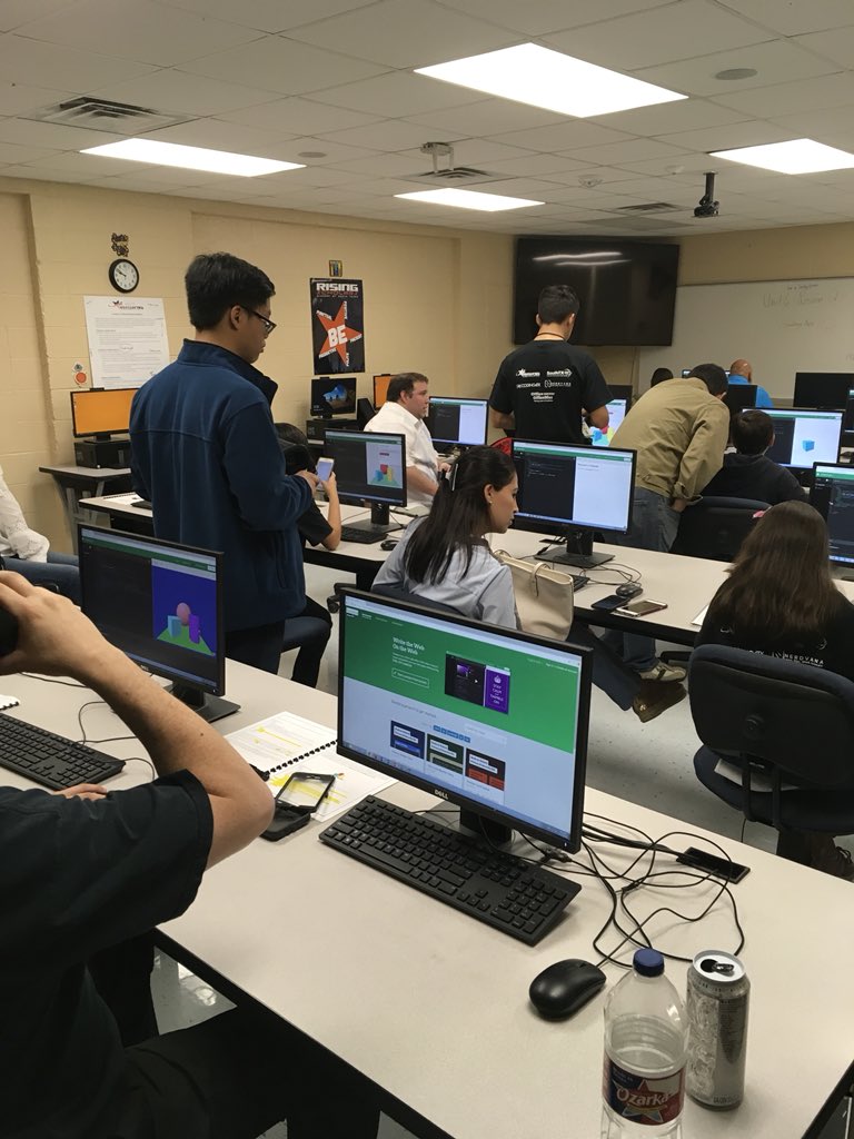 RSATechDept's tweet photo. Team Java is having a blast working on Virtual Reality! https://t.co/XNgvFkFETN