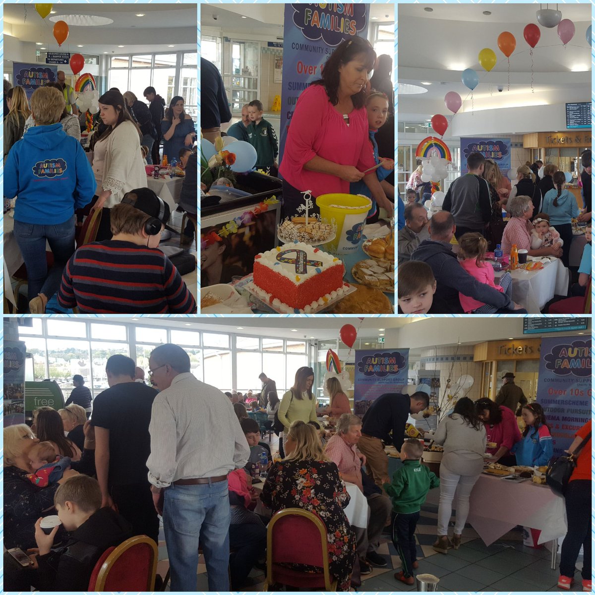 AutismFamiliesC's tweet photo. What an amazing morning! Thank you to everyone who made the Coffee Morning such a fantastic success, all rounded off with a fab double decker bus ride, the kids loved it! 🚌 #ThankYou @coffeestationdp @Translink_NI @UlsterbusNI #AutismAwareness ☕🍰🎨🍩🌈 https://t.co/qIhKFWV4hf