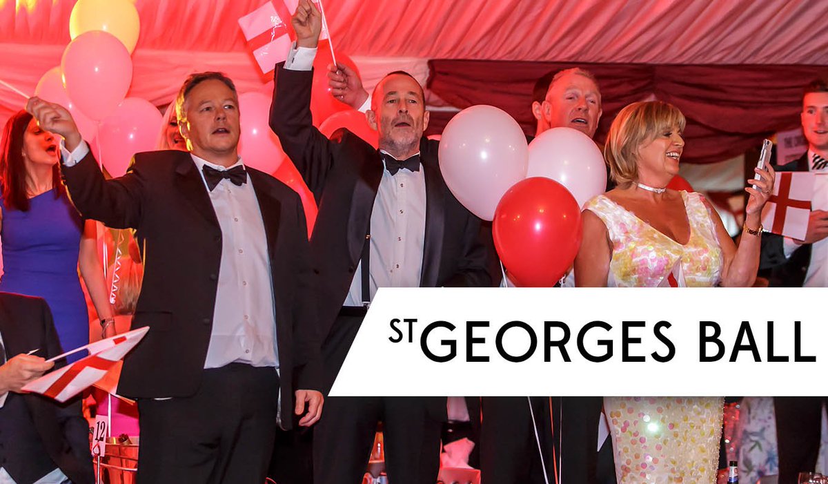 Hands up if you can't wait for the St George's Day Ball this evening? #SGD2018