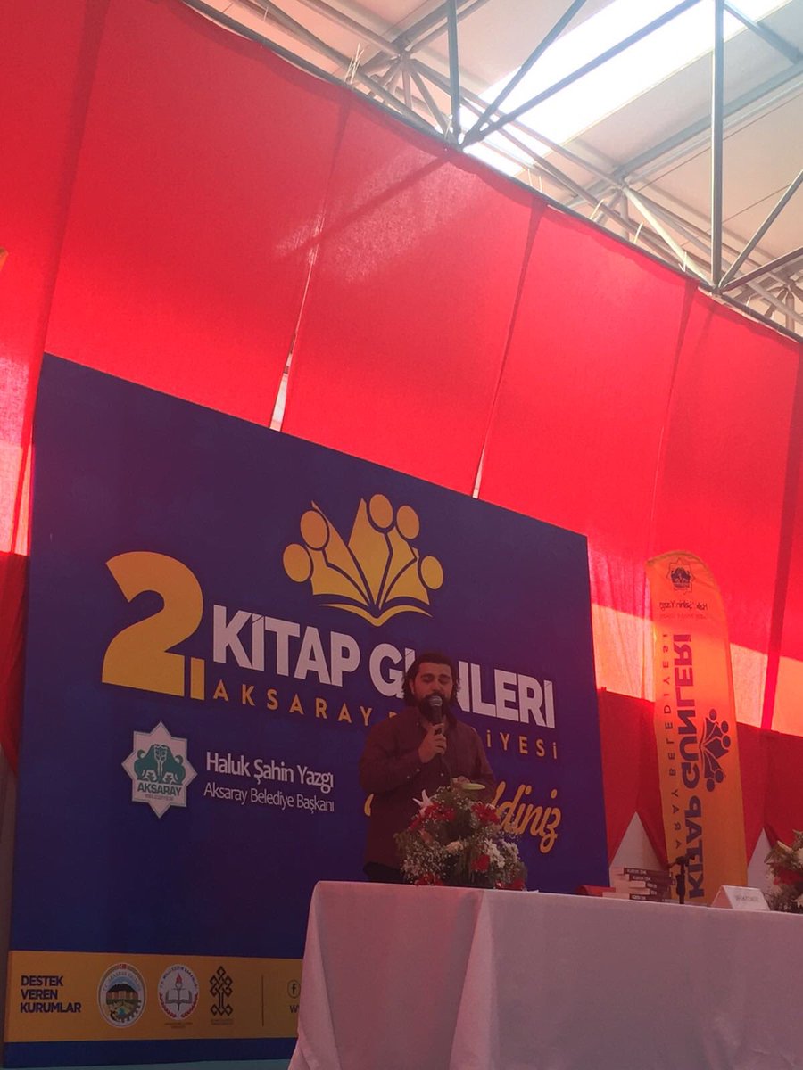 profilkitap's tweet photo. Ufuk Cengiz “2. Aksaray Kitap Günleri” söyleşi ve imza. https://t.co/GJPlsIoq9Q