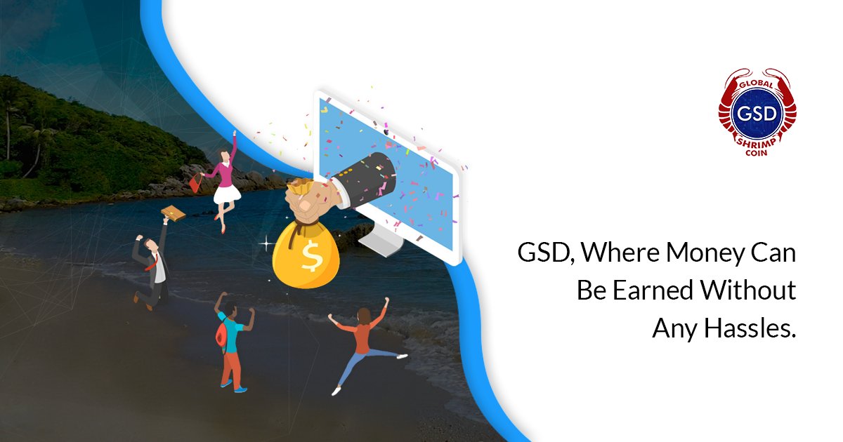 ShrimpCoin's tweet photo. Dividends are an easy way to earn money in #cryptocurrency. Global Shrimp Coin (GSD) provides dividends to its #token holders without any hassles.  #GSD #shrimp #coin 
https://t.co/KC71xfhvKy https://t.co/HnUDTf1z7V